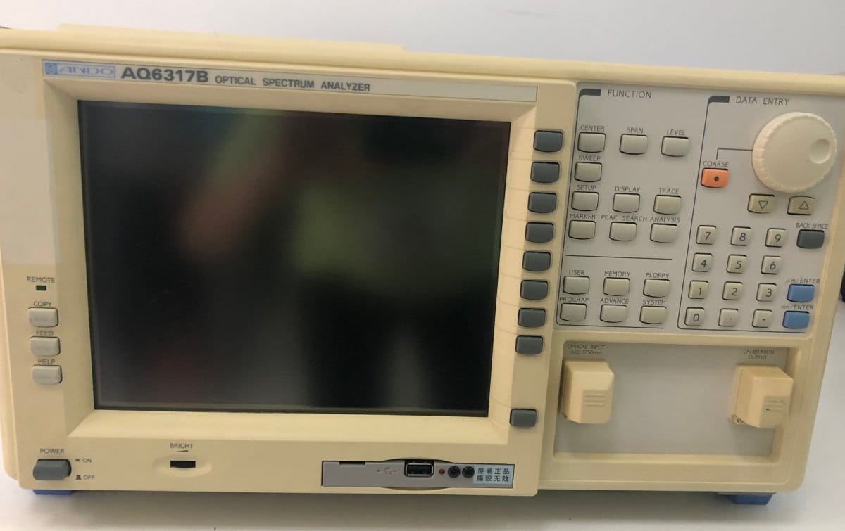 Yokogawa AQ6317B 光谱分析仪 产品图